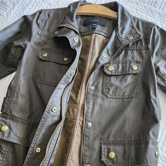 J crew utility cargo style jacket - Picture 7 of 10